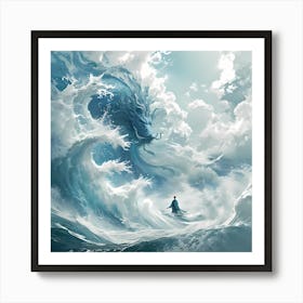 Dragon Of The Sea Art Print