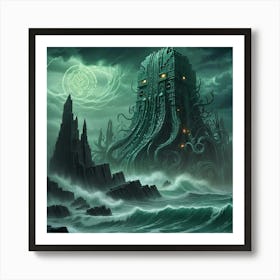 Cthulhu 1 Art Print