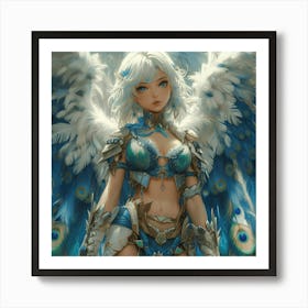 Angel warrior Art Print