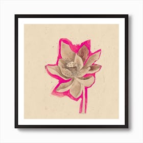 Lotus Flower 1 Art Print