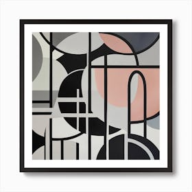 Abstract Shapes Art Print