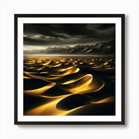 Golden Sands Art Print