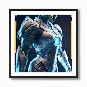Ciborg Cyberpunk Robot (116) Art Print