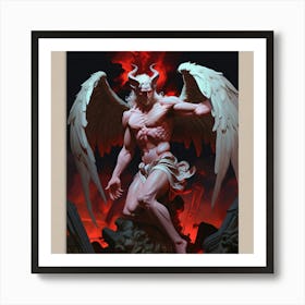 Demon 2 Art Print