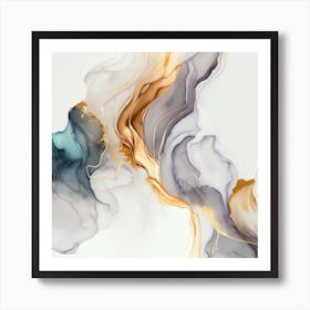 Arti Id Modern Alcohol Ink 1 Art Print