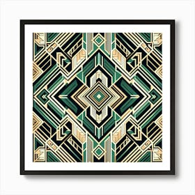 Deco Art Art Print