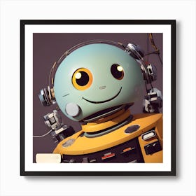 Robot Art Print