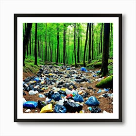 Trash In The Forest 11 Póster