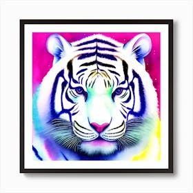 White Tiger 4 Art Print