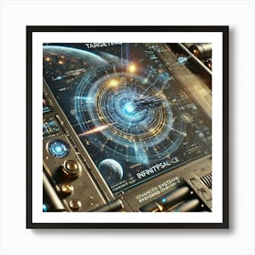 A Detailed Depiction Focusing On The Advanced Targ Art Print