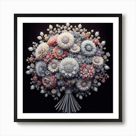 Bouquet Of Flowers 1 Art Print