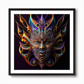 Psychedelic Art 1 Art Print