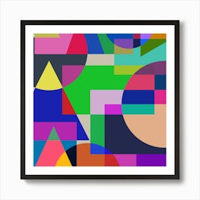 Colorful Emotions Art Print