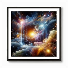 Nebula tripp Art Print