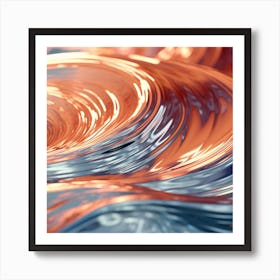 Water Ripples 7 Art Print