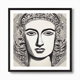 Face Of The Gods Art Print