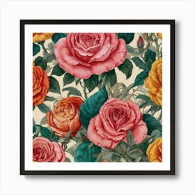 Roses 2 Art Print