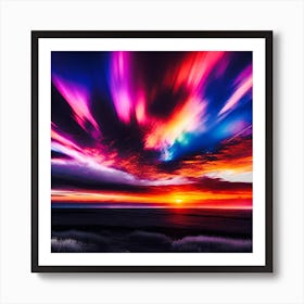 Abstract Painting 147 Art Print