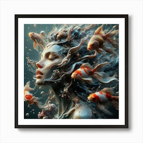 Koi Fish 15 Art Print