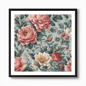 Peonies Art Print