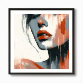 Portrait Artwork 255 Art Print