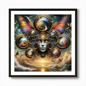 Shamanic 2 Art Print