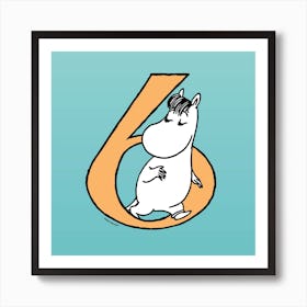 Moomin Collection Number 6 Art Print