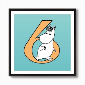 Moomin Collection Number 6 Poster