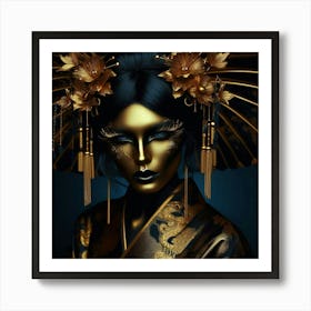 Geisha 205 Art Print