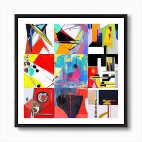 Abstract Painting 1 Art Print