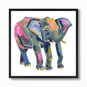 Asian Elephant 04 Art Print