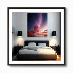 Bedroom Wall Art Art Print