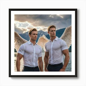 Angel collection Art Print