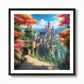 Fairytale Castle 12 Art Print