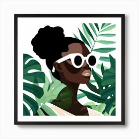 Afro-American Woman 37 Art Print