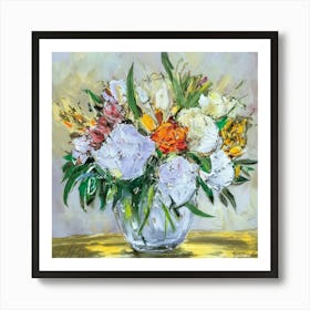 Flowers In A Vase 15 Art Print