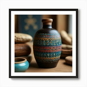 Hand Painted Jug Art Print