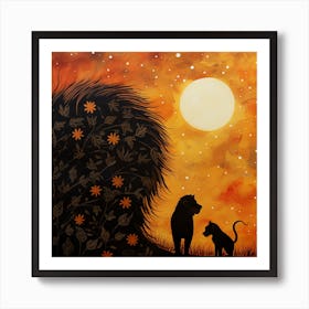Lion King 1 Art Print