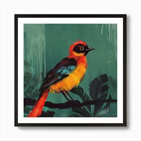 Colorful Bird Art Print