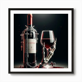Vampire Wine 3 Art Print
