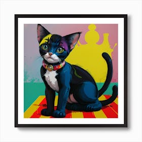 Kitty Cat Art Print