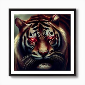 Redeye Tiger Art Print