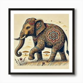 Tattoo Elephant 1 Poster