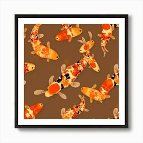 Koi Fish 114 Art Print