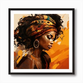 African Girl 1 Art Print