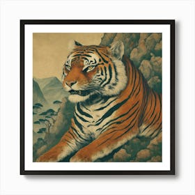 Tiger 1 Art Print