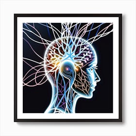 Woman'S Brain 5 Art Print