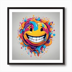 Smiley Face 5 Art Print