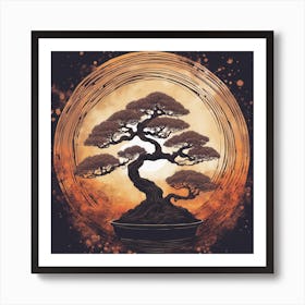 Bonsai Tree Art Print