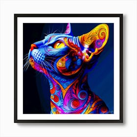 Kitty Queen - Cat Breeds Art Print